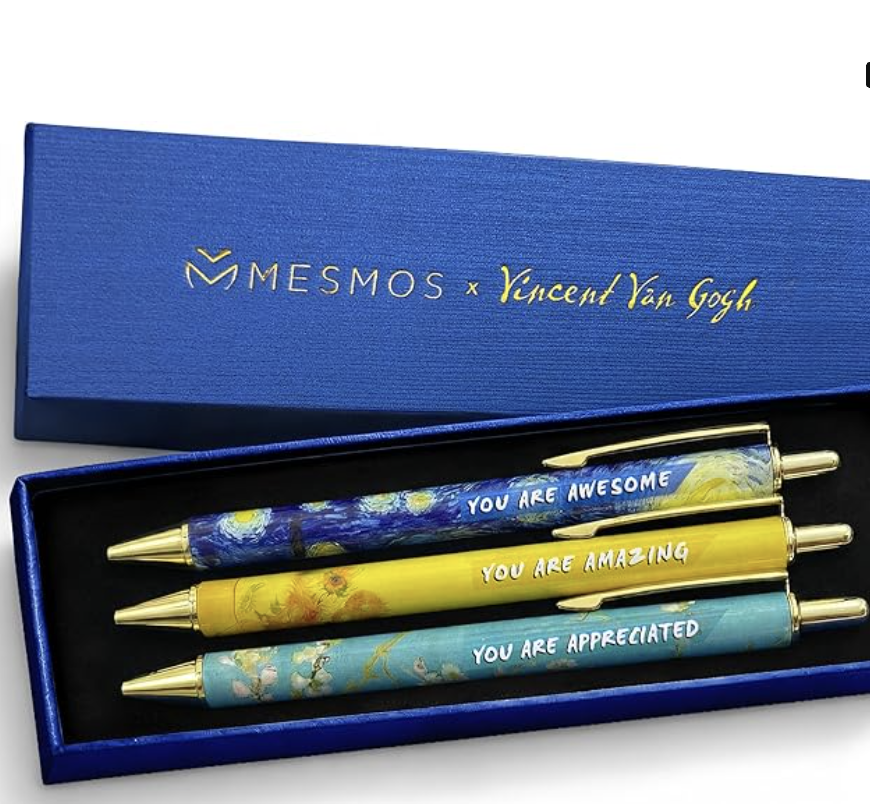 Van Gogh Ballpoint Pen Set — 3 Pack